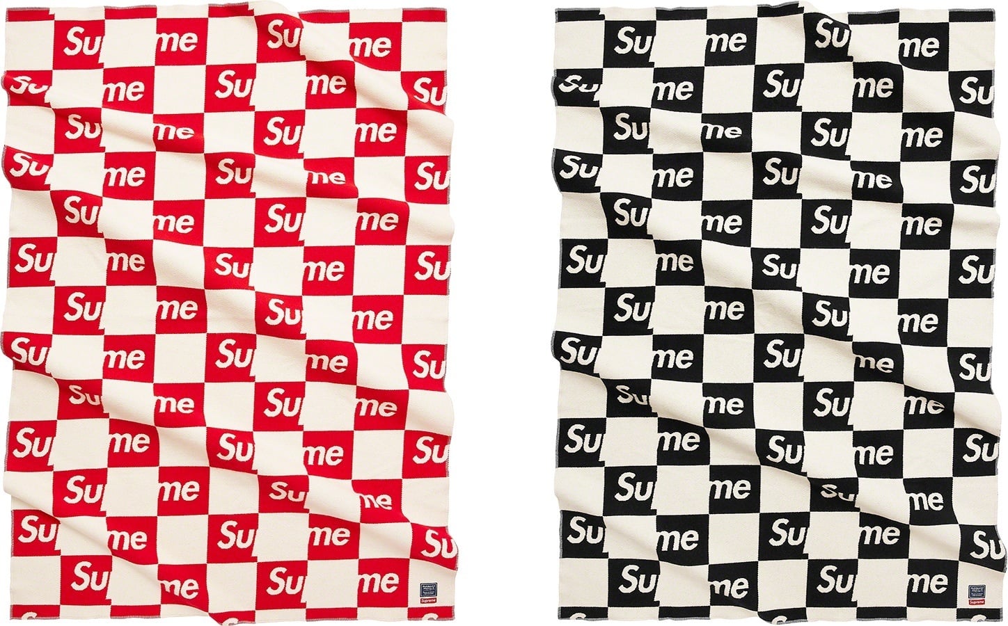 Supreme®/Faribault Woolen Mill Checkerboard Wool Throw